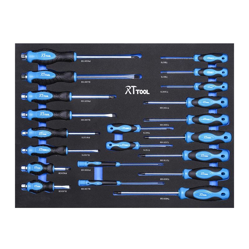 RTTOOL 261 Pcs Hand Tools Professional 7 Drawers Workshop Roller Tool Set Box Garage Tool Cabinet