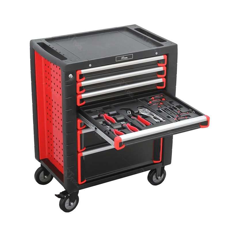 rt 7 Drawer Tool Box Roller Cabinet Tools Storage Organizer Tool Chest Cart