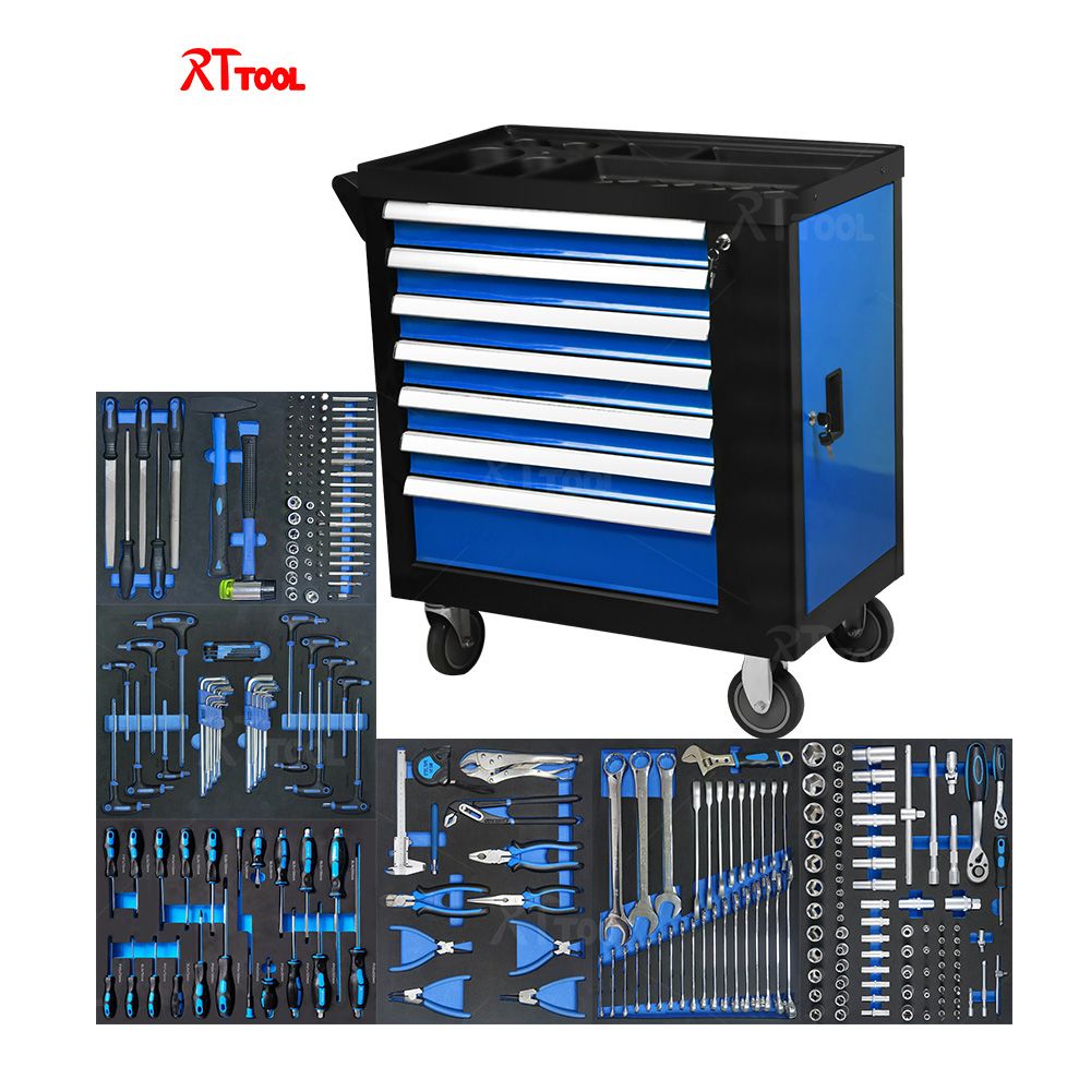 RT TOOL 279A Professional Tool Box With Tools/7 Drawer Cabinet/Tool cabinet