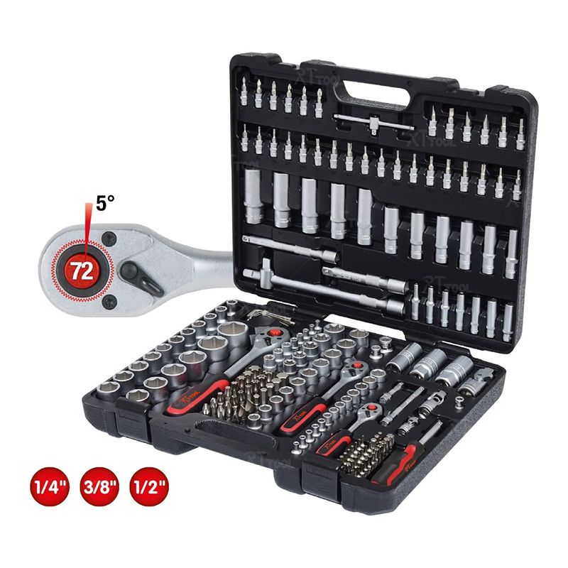 RT tool Hardware Hand Tool Sets Auto Repair 180 Pcs Car Repair Socket Set