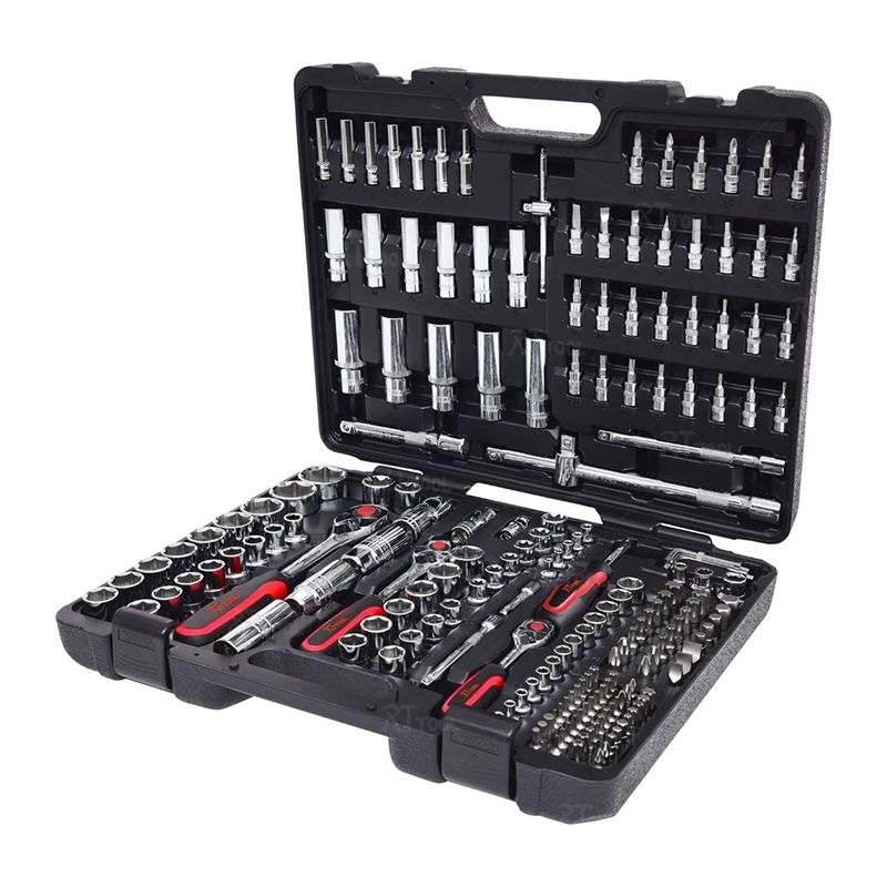 RT tool 196 Pcs Ratchet Socket Set 1/2