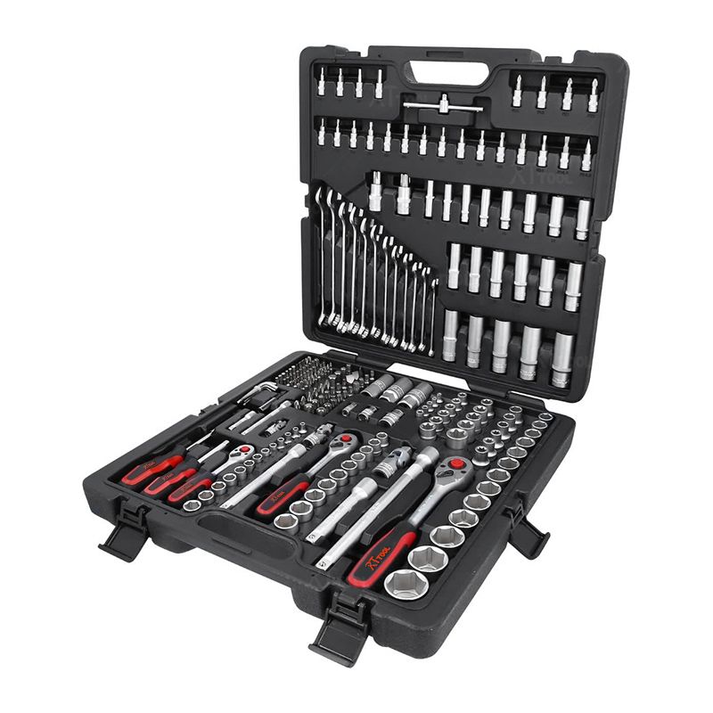 RT tool 217Pcs Hardware Tools Hand Tool Sets Wrench Spanners Repair Mechanics