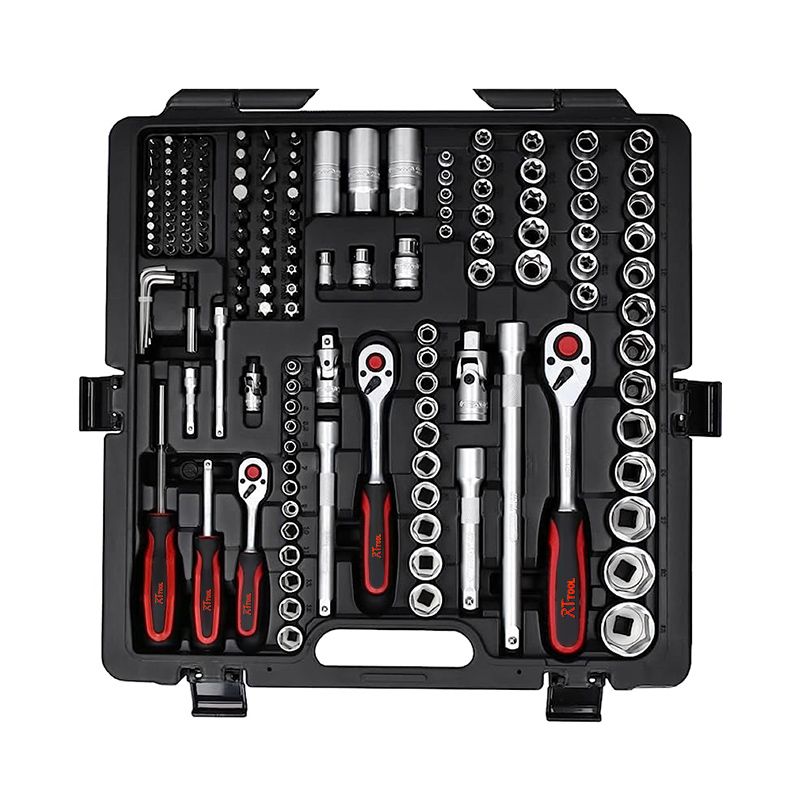 RT tool 217Pcs Hardware Tools Hand Tool Sets Wrench Spanners Repair Mechanics