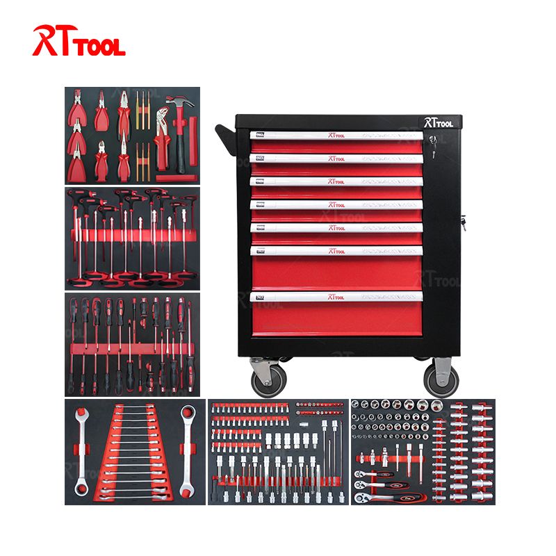 RTTOOL 251A Metal Tool Cabinet Tool Socket Wrench Sets Wholesale DIY
