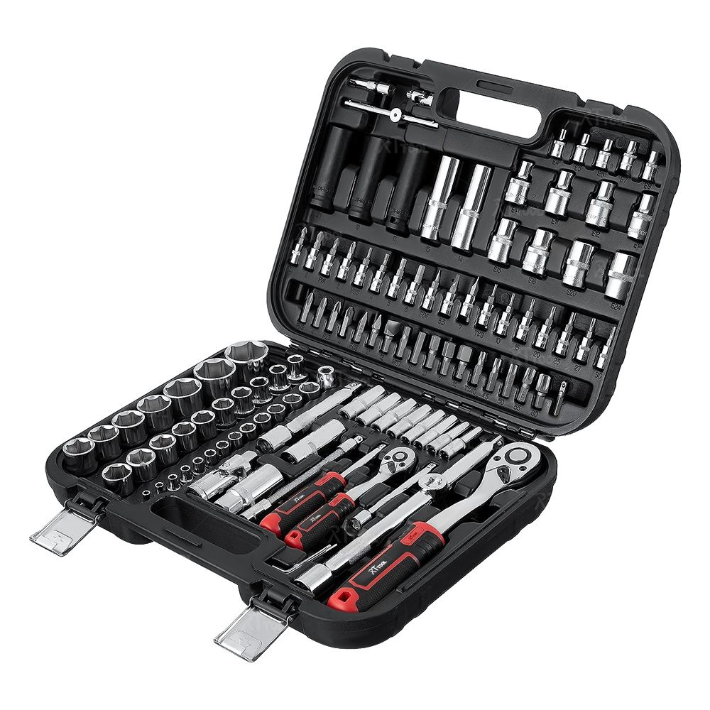 RT tool Full Combination Vehicle Hand Tool Sets 110PCS Car Repair tools Set Socket Wrench Set