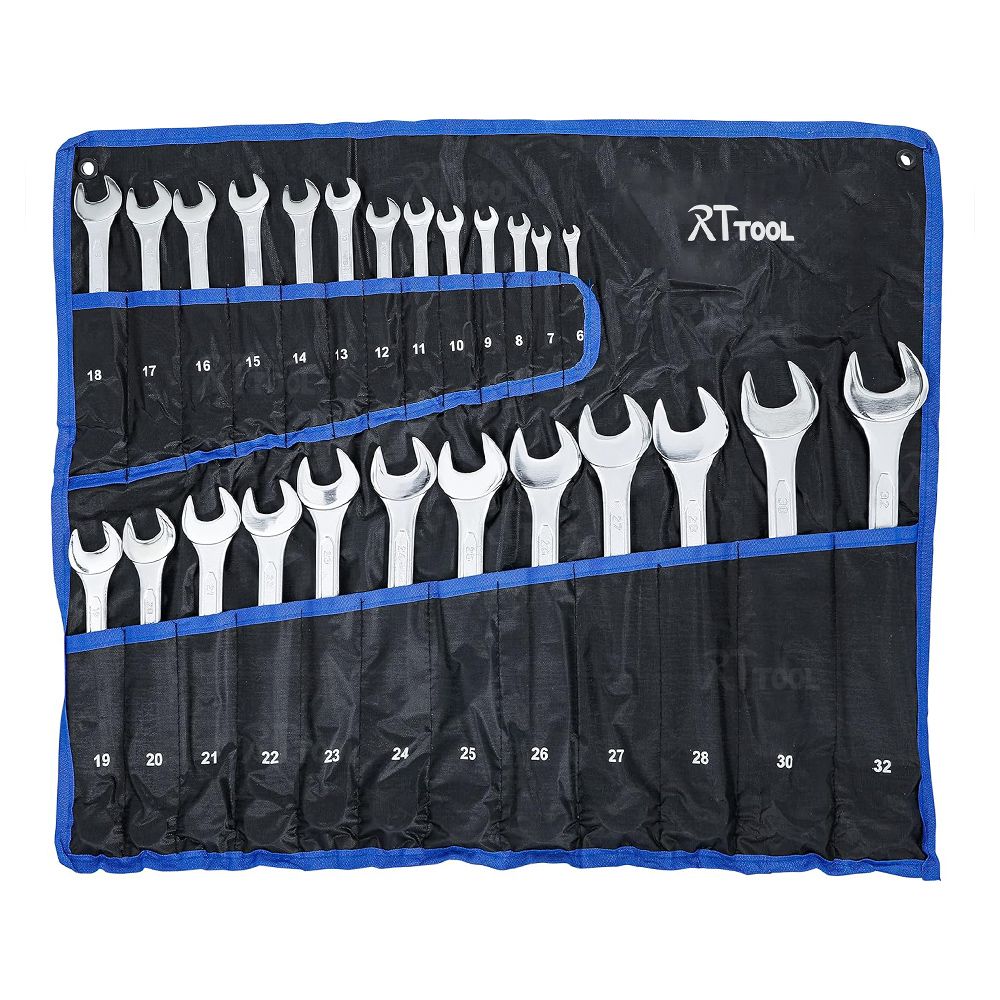 rt tool Hand Tools bicycle repairing tool set 25 Piece combination spanner set in tool box