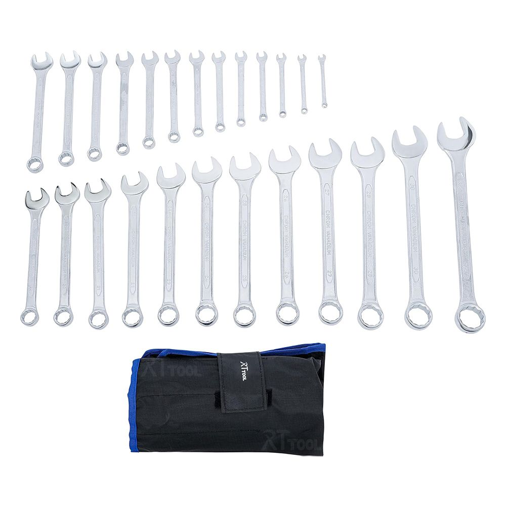 rt tool Hand Tools bicycle repairing tool set 25 Piece combination spanner set in tool box