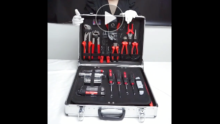RT133A Aluminium Case Tool Set