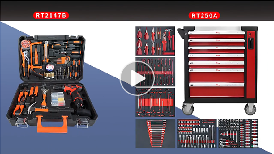 RT250A tool cabinet RT2147B tool set