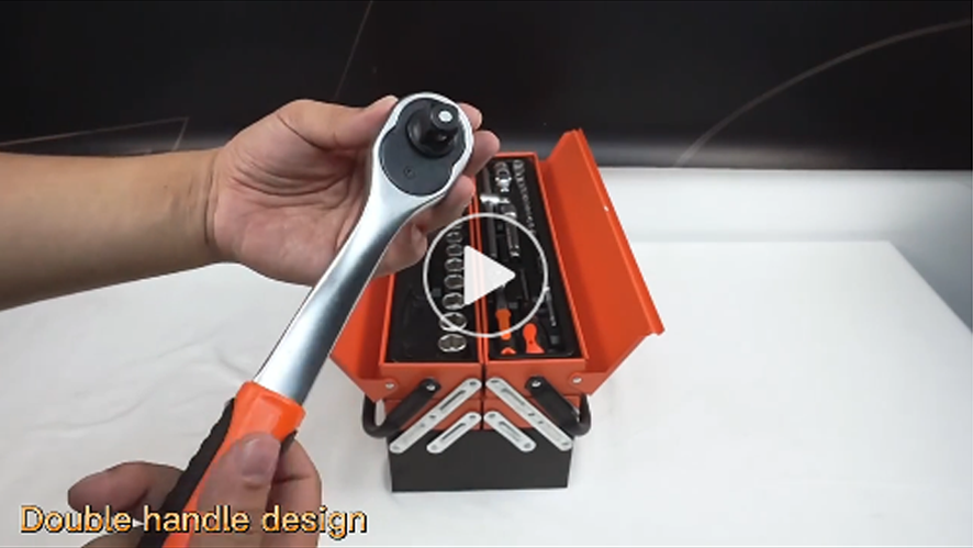 RT2185A TSocket Wrench 72 Tooth Quick Ratchet Wrench Set