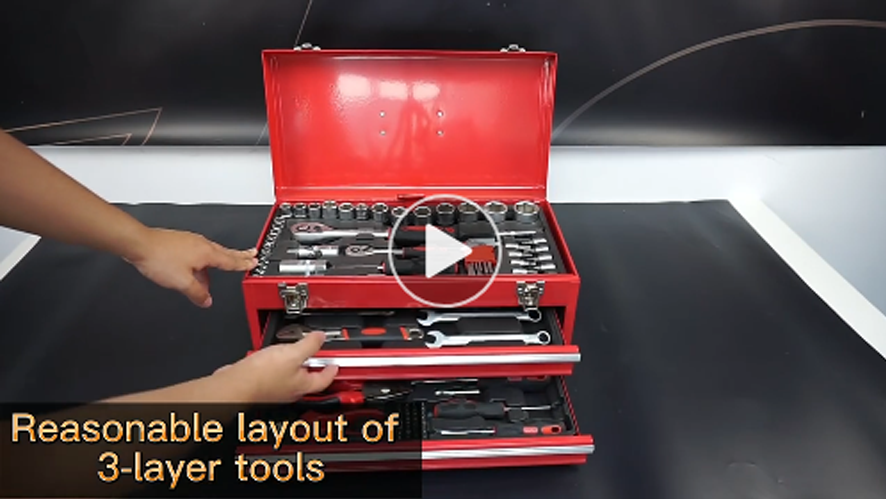 RT103A Metal Case Tool Set