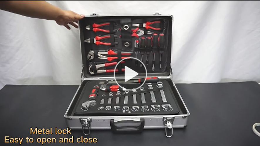 RT125A Aluminium Case Tool Set