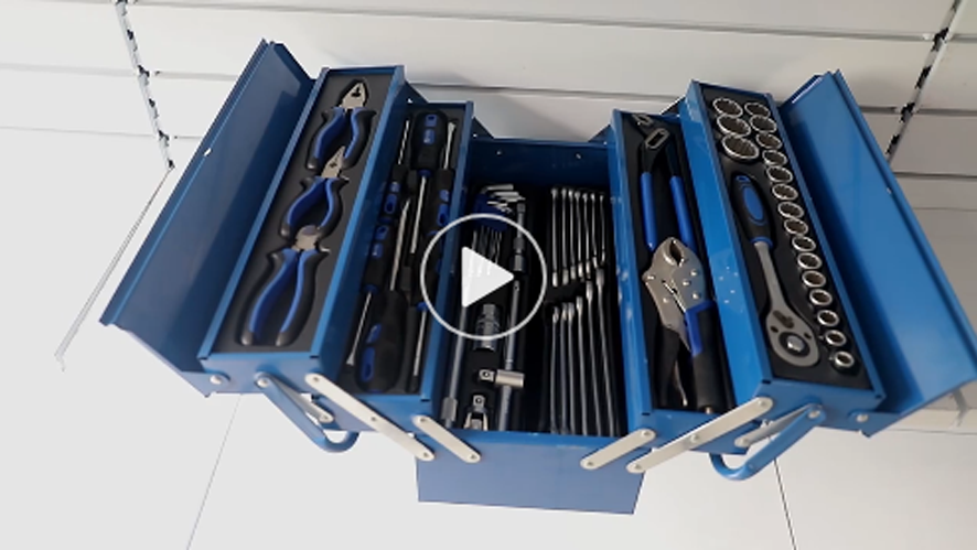 RT1058A Metal Case Hand Tool Set