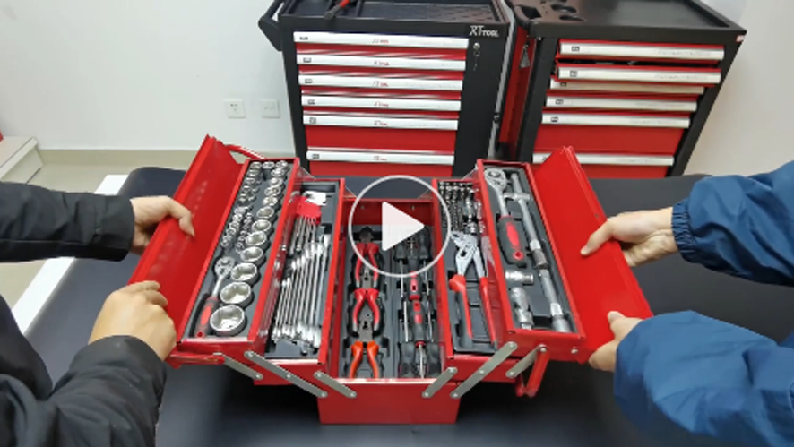 RT128A Metal Case Tool Set