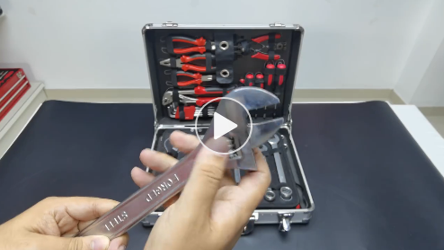 RT122A Aluminium Case Hand Tool Set