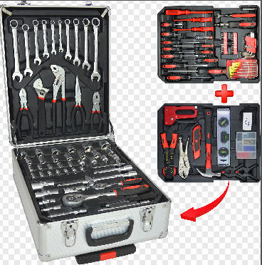 RTTOOL 186 PCS Electronic Hand Tools Set/Kit Aluminum Tool Set