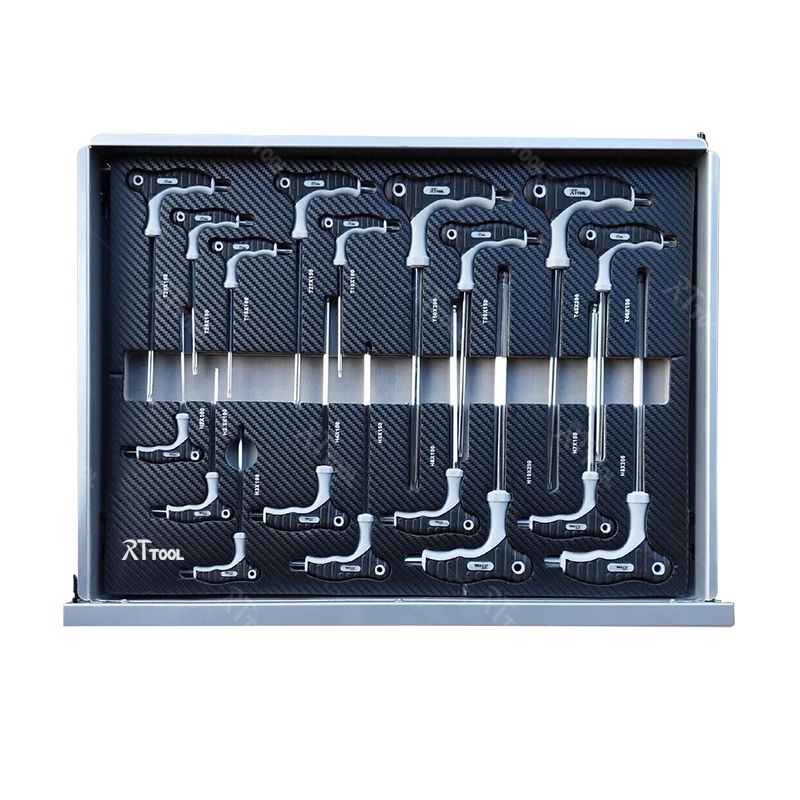 RTTOOL 8 drawer tool trolley CRV 251 pcs hand tool sets tool cabinet logo color customized