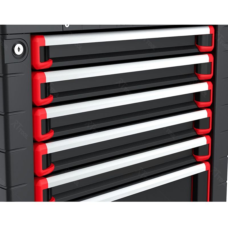rt 7 Drawer Tool Box Roller Cabinet Tools Storage Organizer Tool Chest Cart
