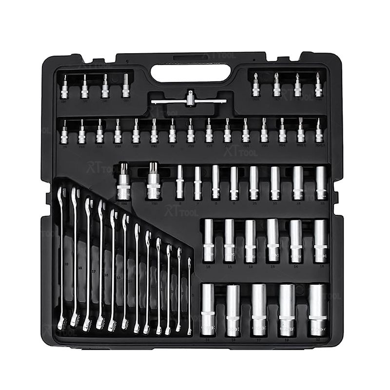 RT tool 217Pcs Hardware Tools Hand Tool Sets Wrench Spanners Repair Mechanics