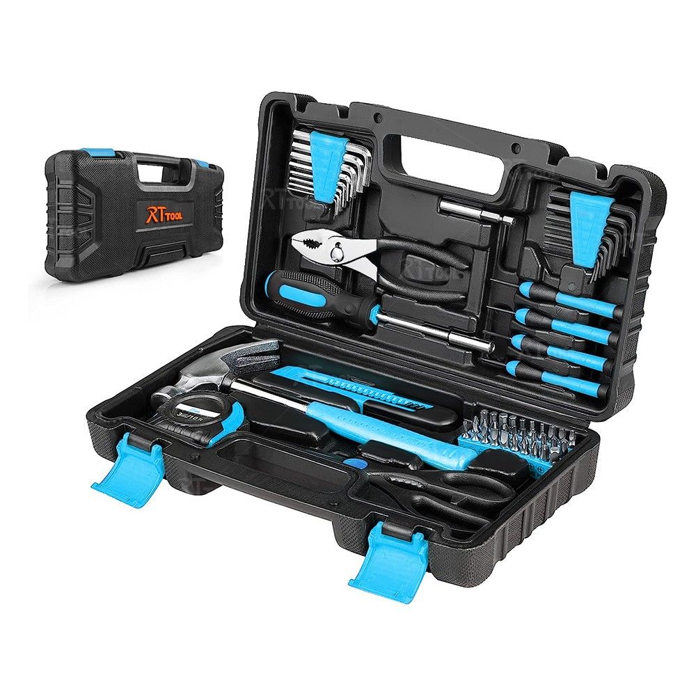 RT Toolbox Kits Maintenance Hand Work Tools Household Multi-Function Tools Set