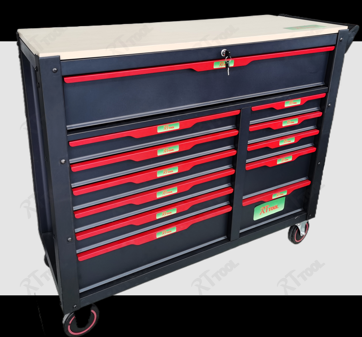 RTTOOL 359pcs tool trolley with metal steel storage workbench tool box tool chest cabinet